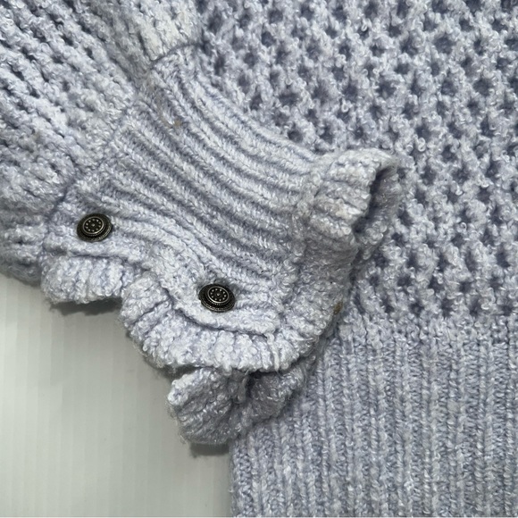 Free People Peri Ice Care Snowdrift Pullover Sweater - Picture 9 of 10